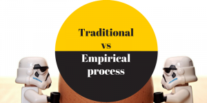 Traditional vs empirical process